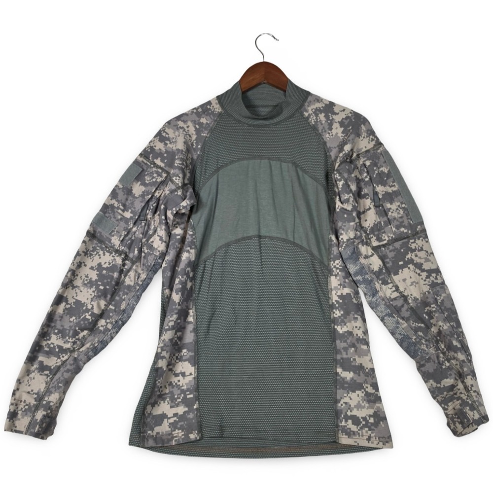 US Army ACS Combat Shirt Flame Resistant Size Small UCP Digital Camo FR Tactical